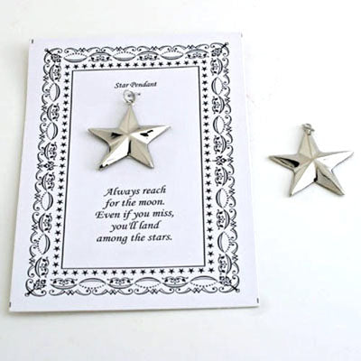 Card Star Pendant Refill - Set of 12