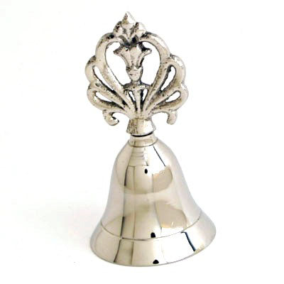 Nickel 3" Victorian Bell - Set of 4