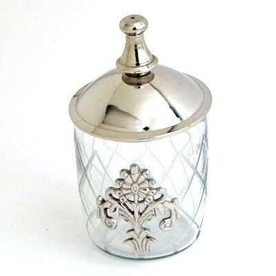 3" Clear Jar With Topper - Set of 2