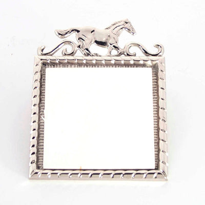 Nickel Horse Post it Holder - Set of 2