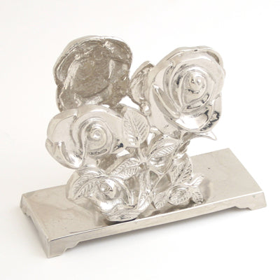 Nickel Rose Letter Holder - Set of 2