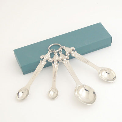 Nickel Measuring Spoon - Set of 4
