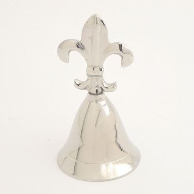 Nickel Fleur De Lis Bell - Set of 4