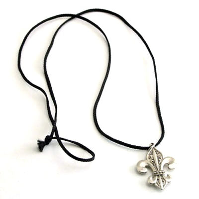 Nickel Fleur W/Rope - Set of 12