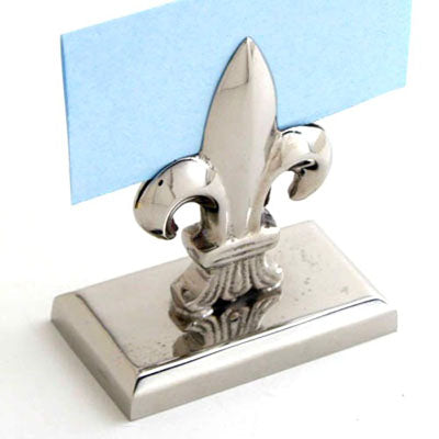 Nickel Place Card Holder - Set of 4