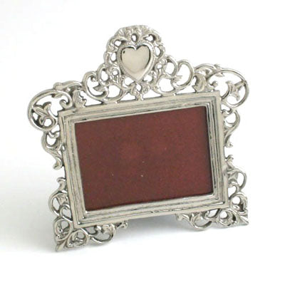 Nickel Heart Frame - Set of 2