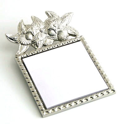 Nickel Nautical Post It - Set of 2