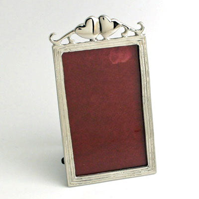 Nickel Heart Frame - Set of 2