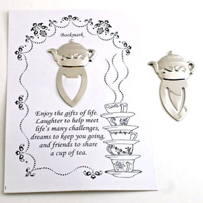 Card With Teapot - Set of 12