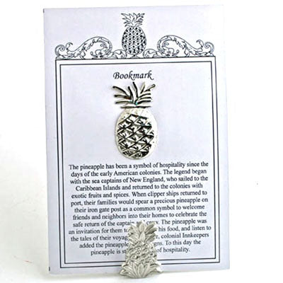 Card Pineapple Bookmark - Set of 12