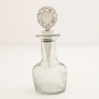 4" Bottle With Heart