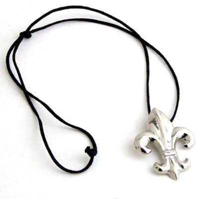 Nickel Fleur W/Rope - Set of 12