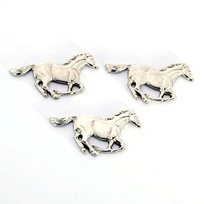 Nickel Horse Magnet - Set of 6