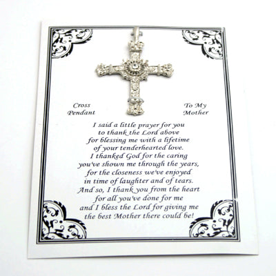 Card With Cross - Set of 12
