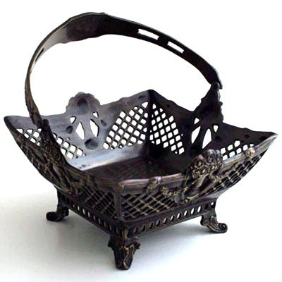 Bronze Square Basket
