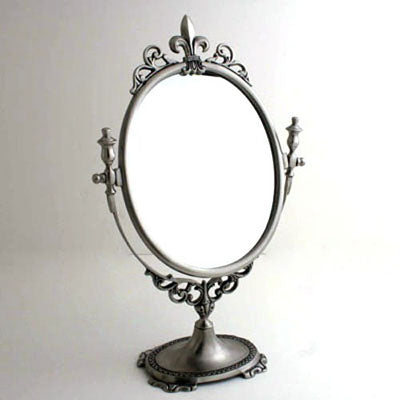 Brushed Nickel Mirror