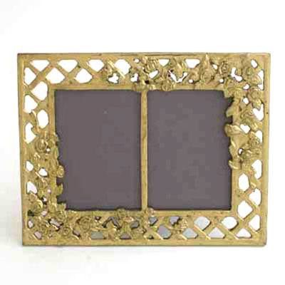 Double Frame With Rose - Set of 2