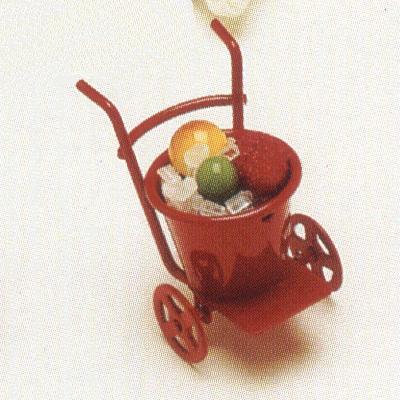 Miniature Fruit Carriage - Set of 6