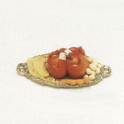 Miniature Turkey Platter - Set of 6