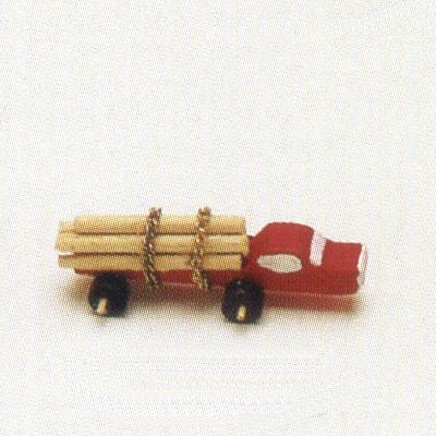 Miniature Wood Truck - Set of 6