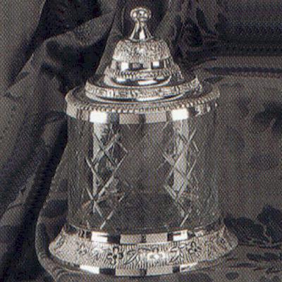 Silver Jar With Cover