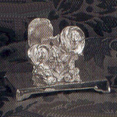 Silver Card Holder - Set of 2